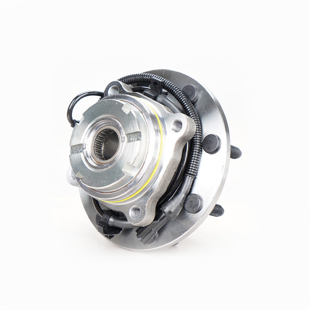 HANHUB 515077 Butuc roți din față și ansamblu rulment compatibil cu F-250 Super Duty F-350 Super Duty F-450 Super Duty F-550 Super Duty Înlocuiește HA590425 BR930425 F81A2B663CE FW777 8-LUG
